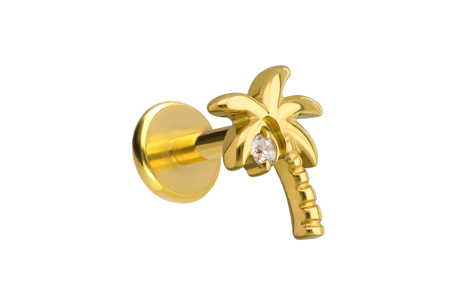 Titan Labret mit Push Fit PALME | GO = Goldfarben | 1 | 5 | PFT5158_[300240]